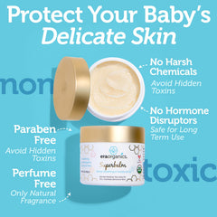 Era Organics Healing Ointment for drool rash keeps moisture balanced