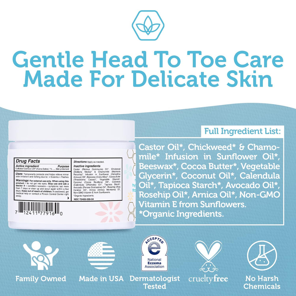 4oz Era Organics Healing Ointment packaging for convenient use