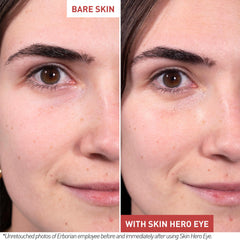 Erborian Skin Hero Eye Cream Under-Eye Area delivers hydrated, smoother-looking skin