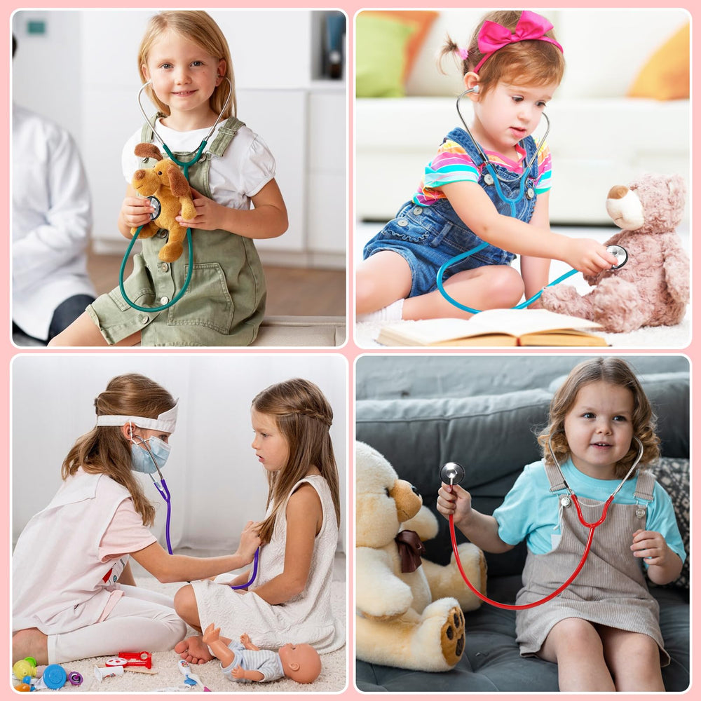ERDOGLY pretend medicine kit stethoscope enhances creative play.