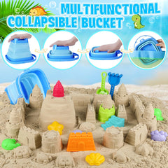 ERHAICAT castle molds create impressive sand castles with detailed shapes