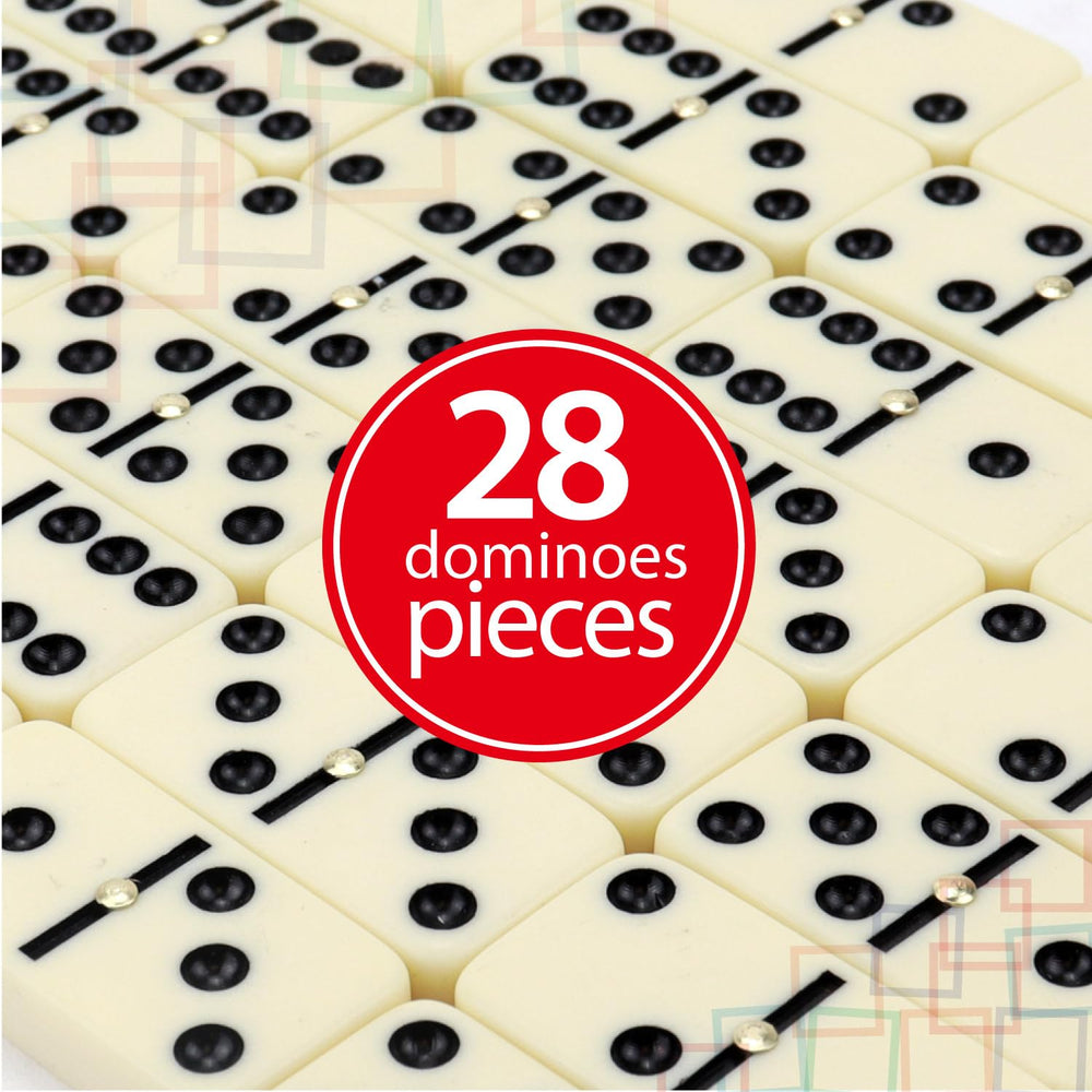 ERLLE classic dominoes set with timeless tiles.