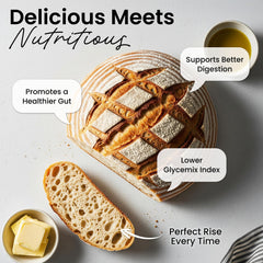 ERNEY Sourdough Starter dried pack showcases long-lasting freshness and convenience