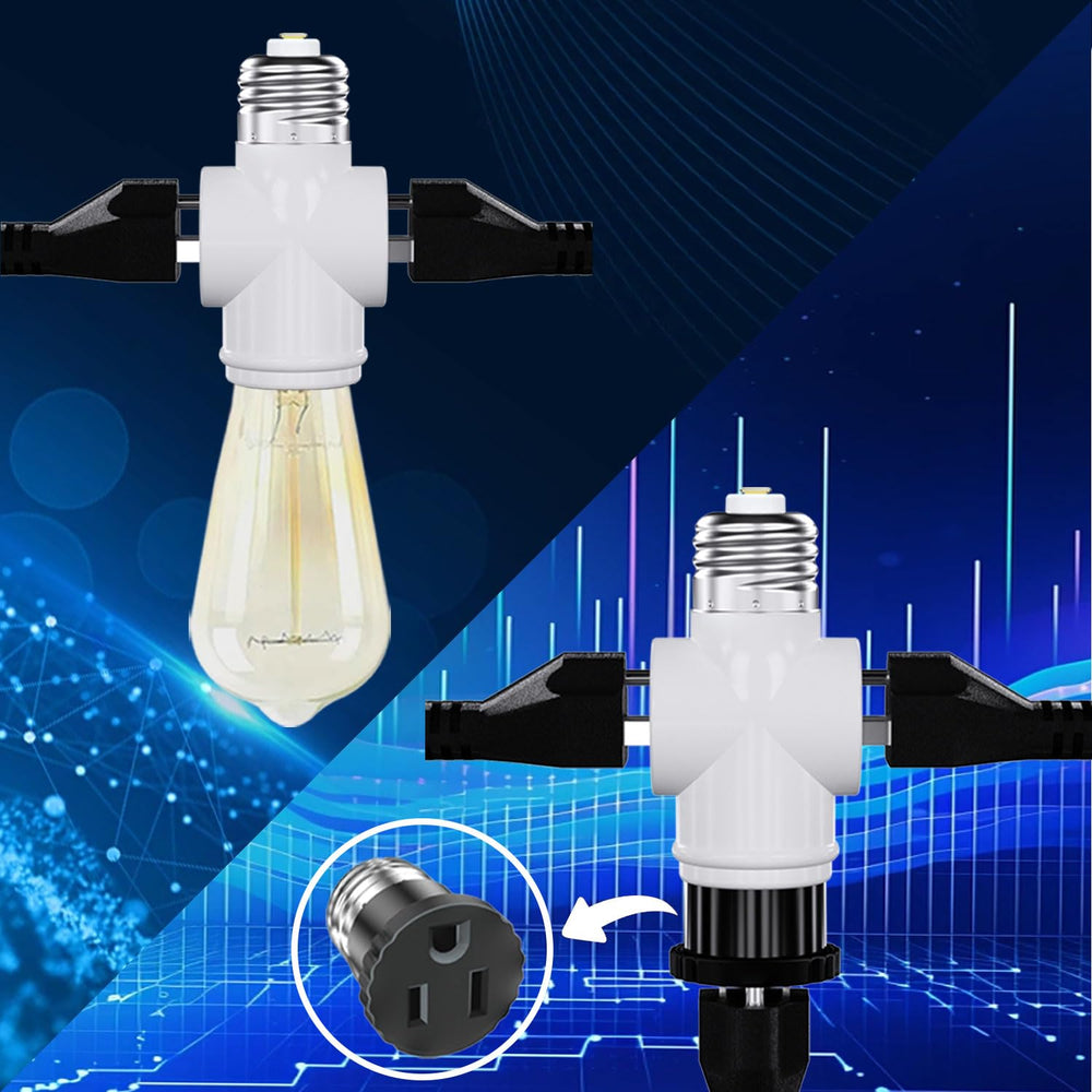 erqiliji dual-outlet use demonstrates space-saving power access on demand