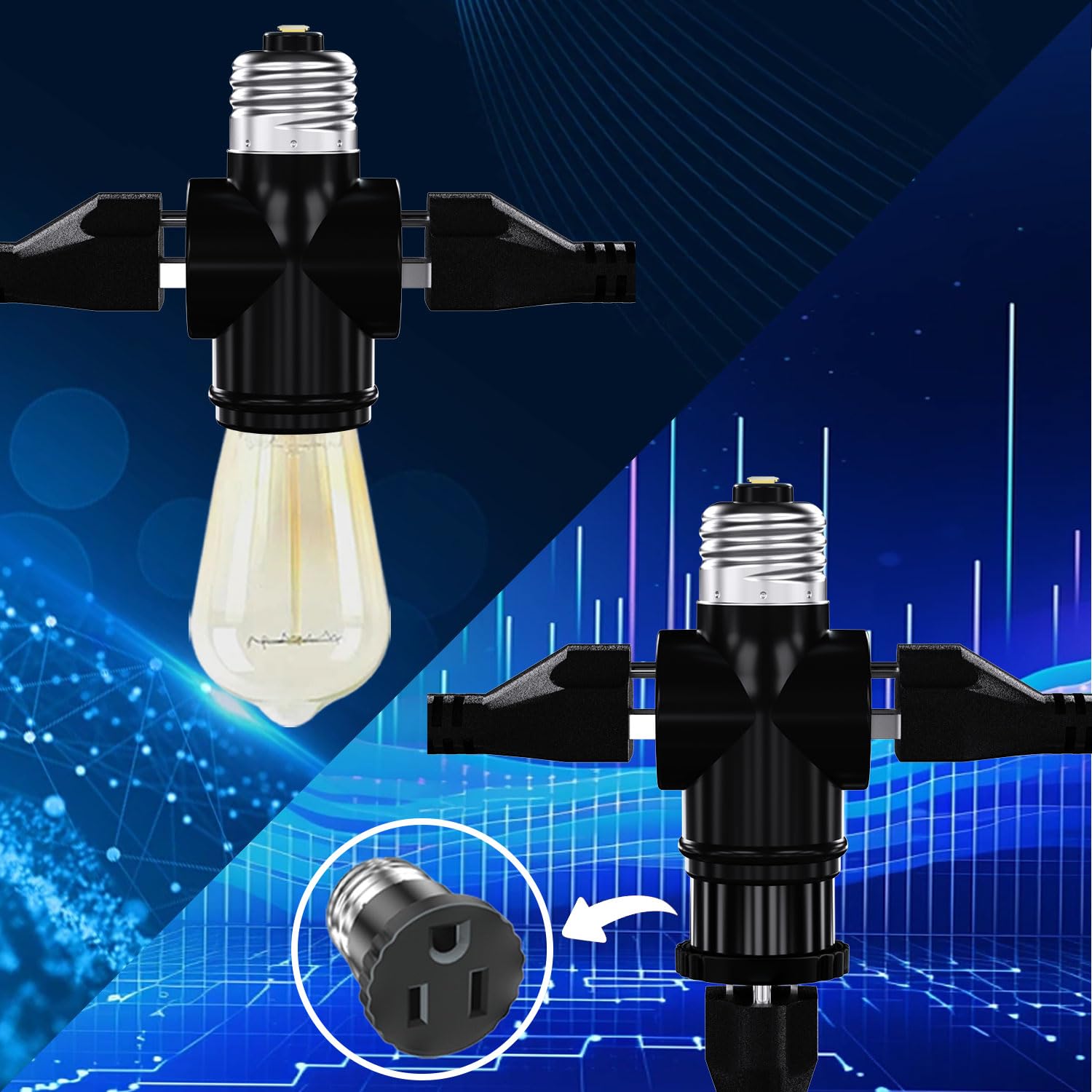eRqILUJI supports up to 1250W across the outlets.