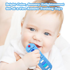 ERSIHUA teether with 11 textures, provides varied feel for tender gums.