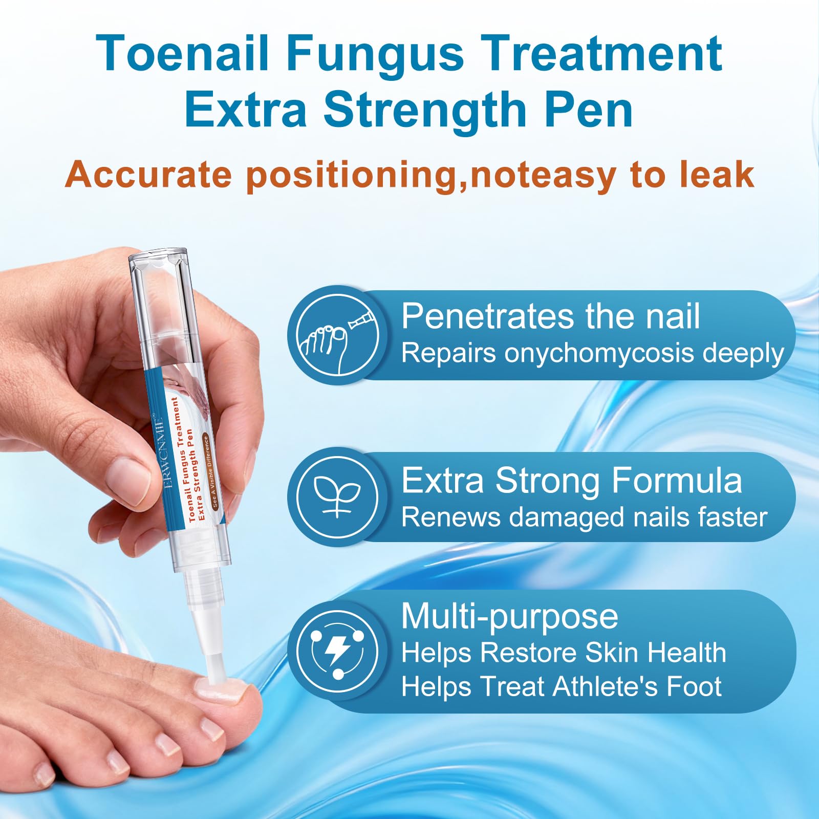 Twist-and-brush mechanism enabling mess-free, precise dosing for nails.