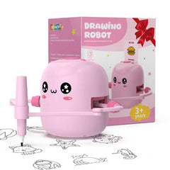 ERYMCS drawing robot with cards boosts creativity and early learning in kids.