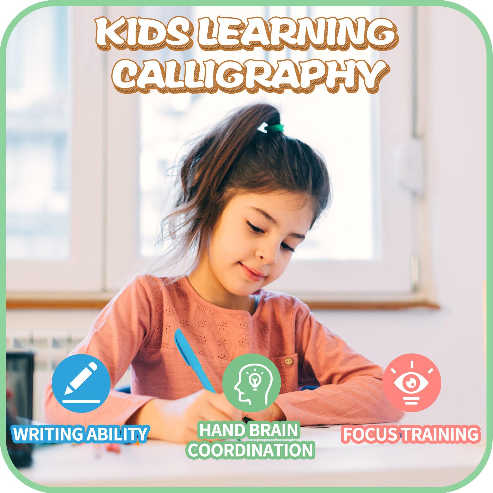 ESAUYB gift-ready set supports learning and creativity for ages 3 to 8.