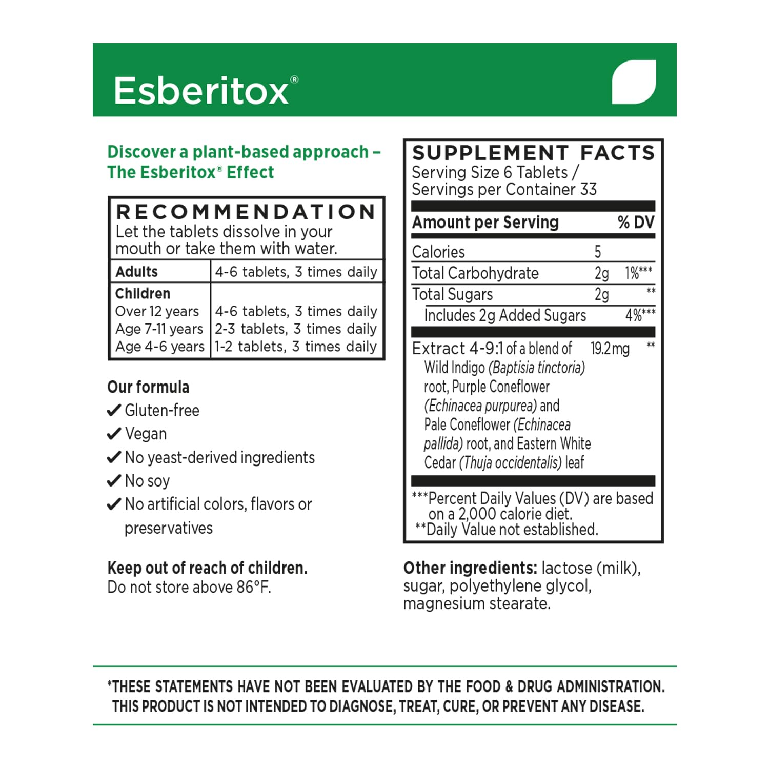 ESBERITOX Germany-made badge indicating quality standards