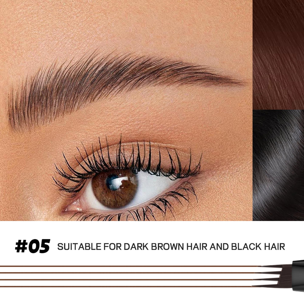 Espoce eyebrow pen defines brows with natural hair-like lines
