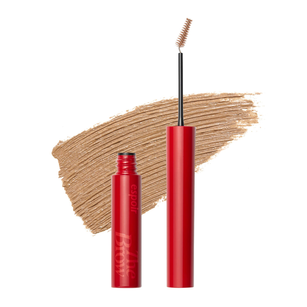 Espoir Brow Color Fixing Cara beige tube showing long-lasting tint