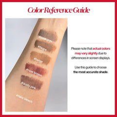 Espoir non-clumping formula delivers a soft, natural brow texture