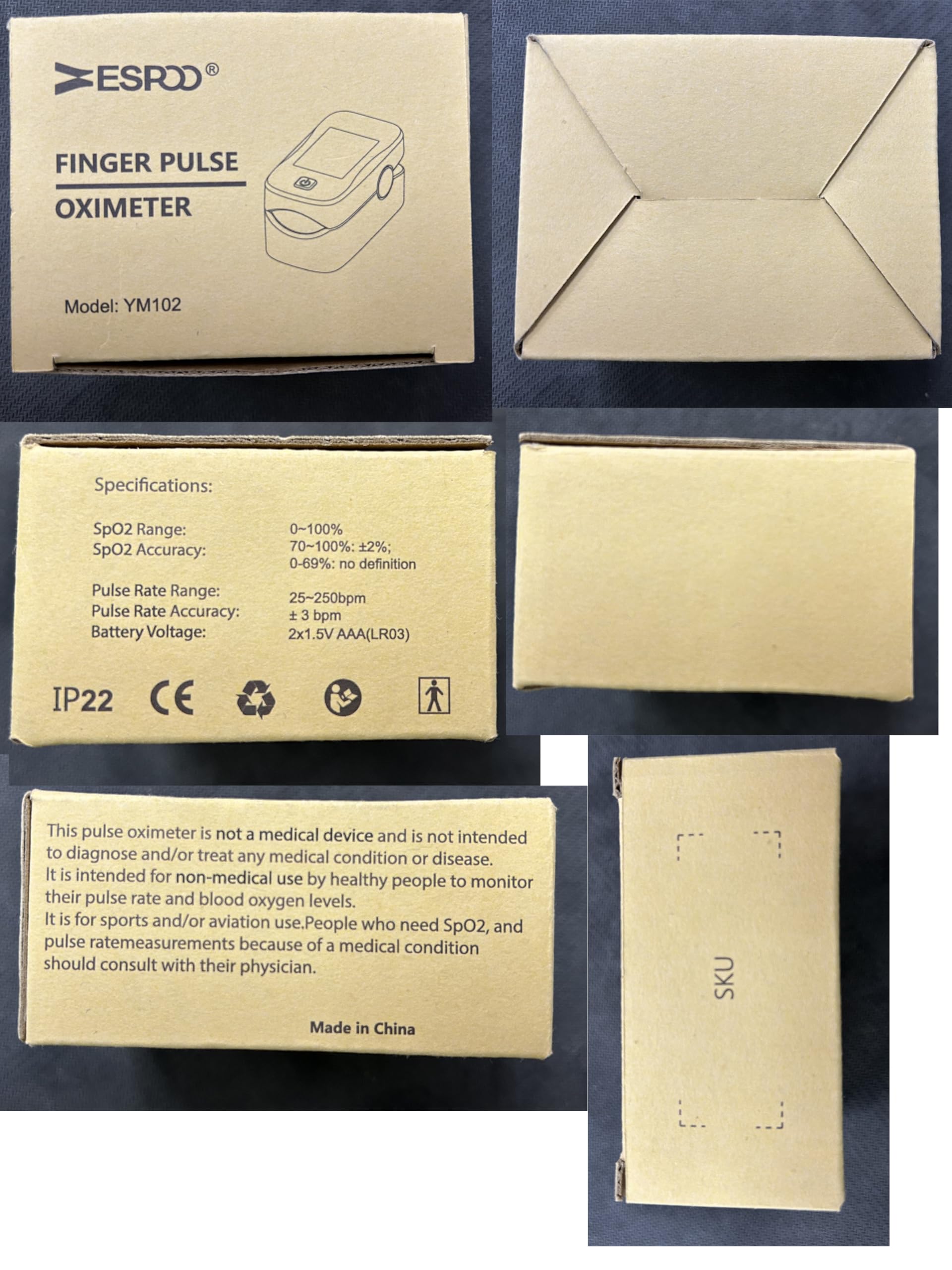ESPOO compact kit ideal for sports and home wellness monitoring.