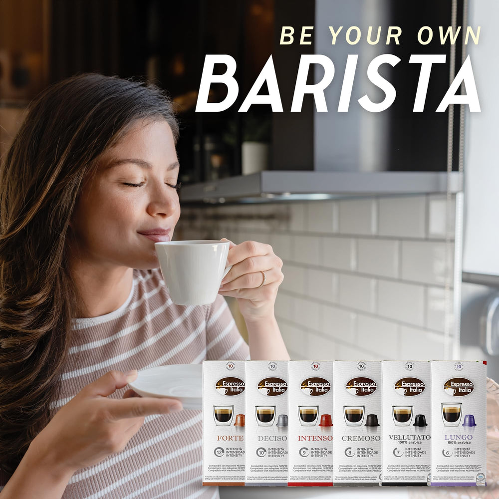 Espresso Italia FORTE bulk-pack for daily use.