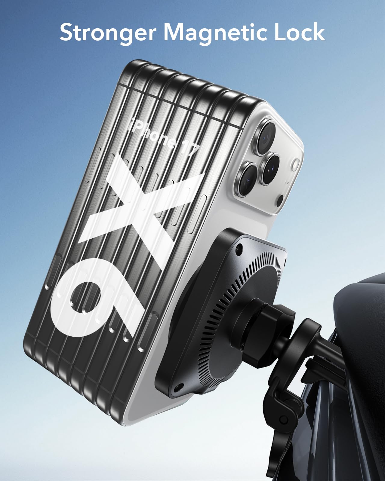 Compatibility with iPhone, Galaxy, and Pixel using magnetic cases