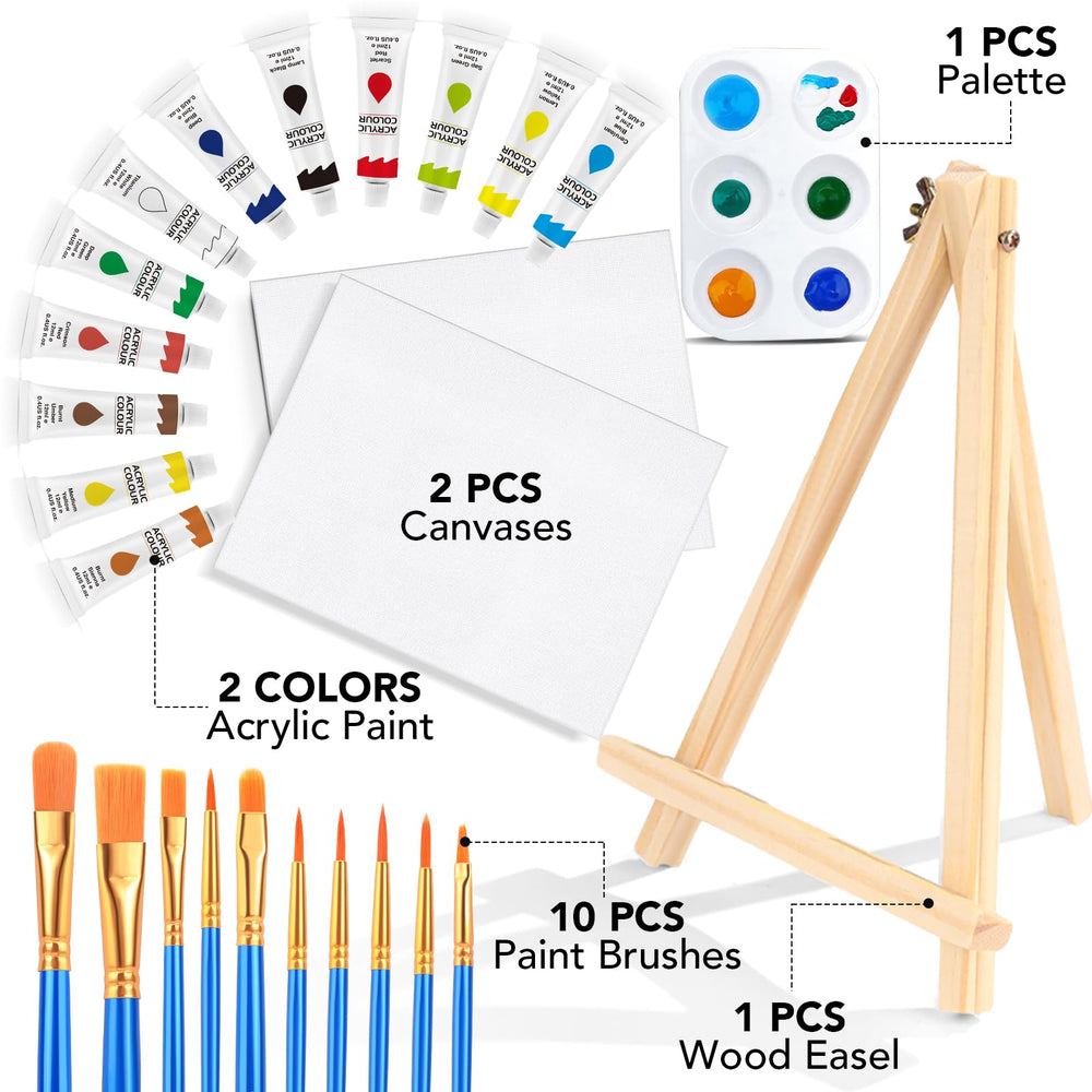 ESRICH acrylic paints close-up showing vibrant colors for blending