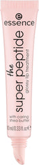 Essence squeeze-tube application demonstrates precise on-the-go lip gloss.