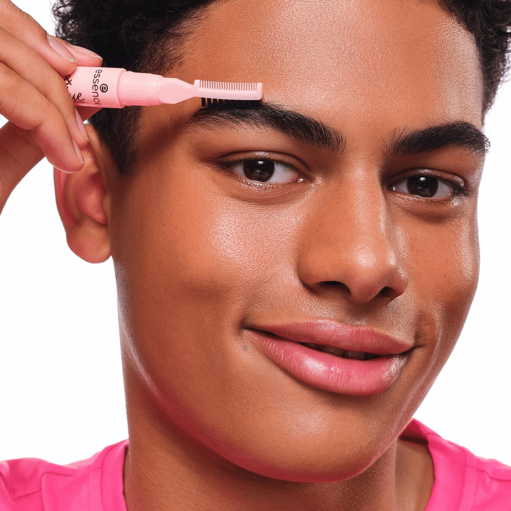 essence Brow Lift Glue sculpted-arches highlight strong definition.