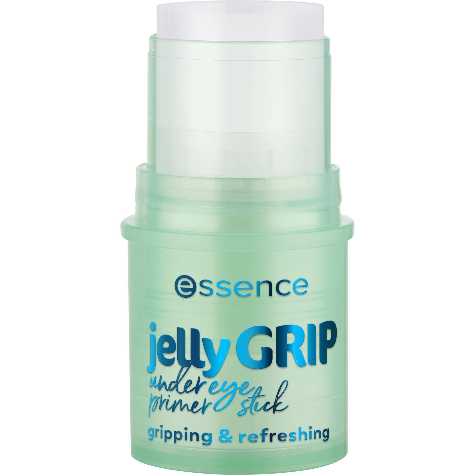 essence Jelly Grip under-eye primer stick featuring hyaluronic acid for instant hydration