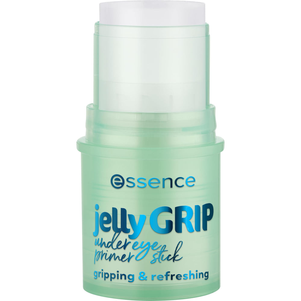essence Jelly Grip under-eye primer stick featuring hyaluronic acid for instant hydration