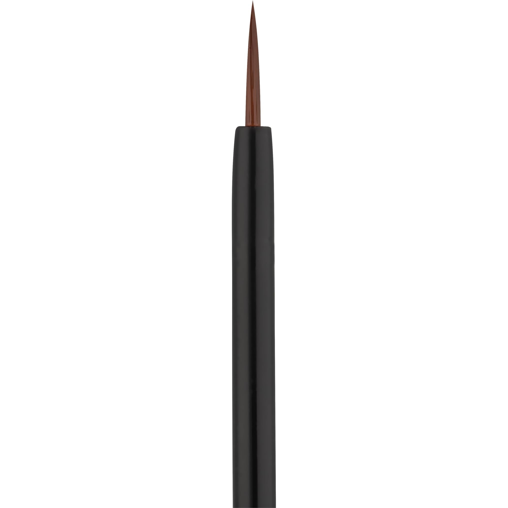 essence Lash Princess Liner Brown color swatches show rich matte payoff.