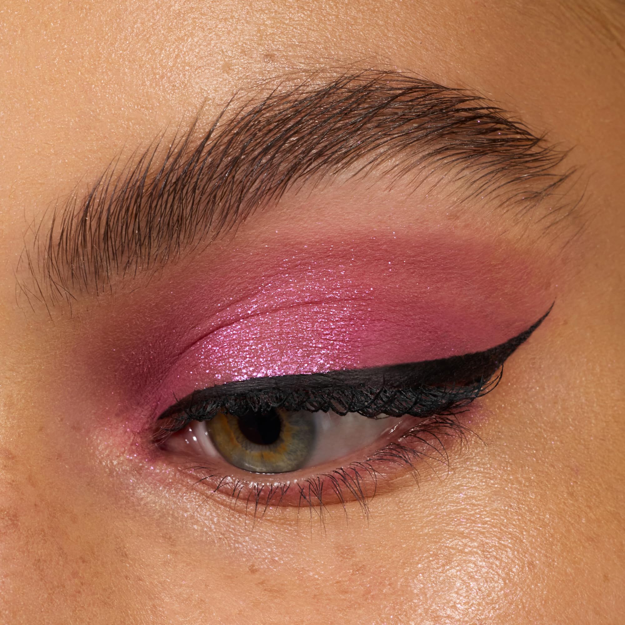 essence Lash Princess Liquid Liner swatch shows high color payoff.
