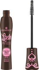 essence Lash Princess Mascara Brown tube close-up for natural volume.