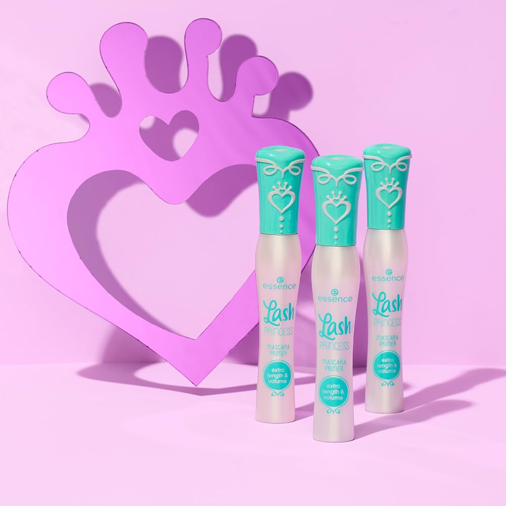 green base from essence primer enhances mascara results