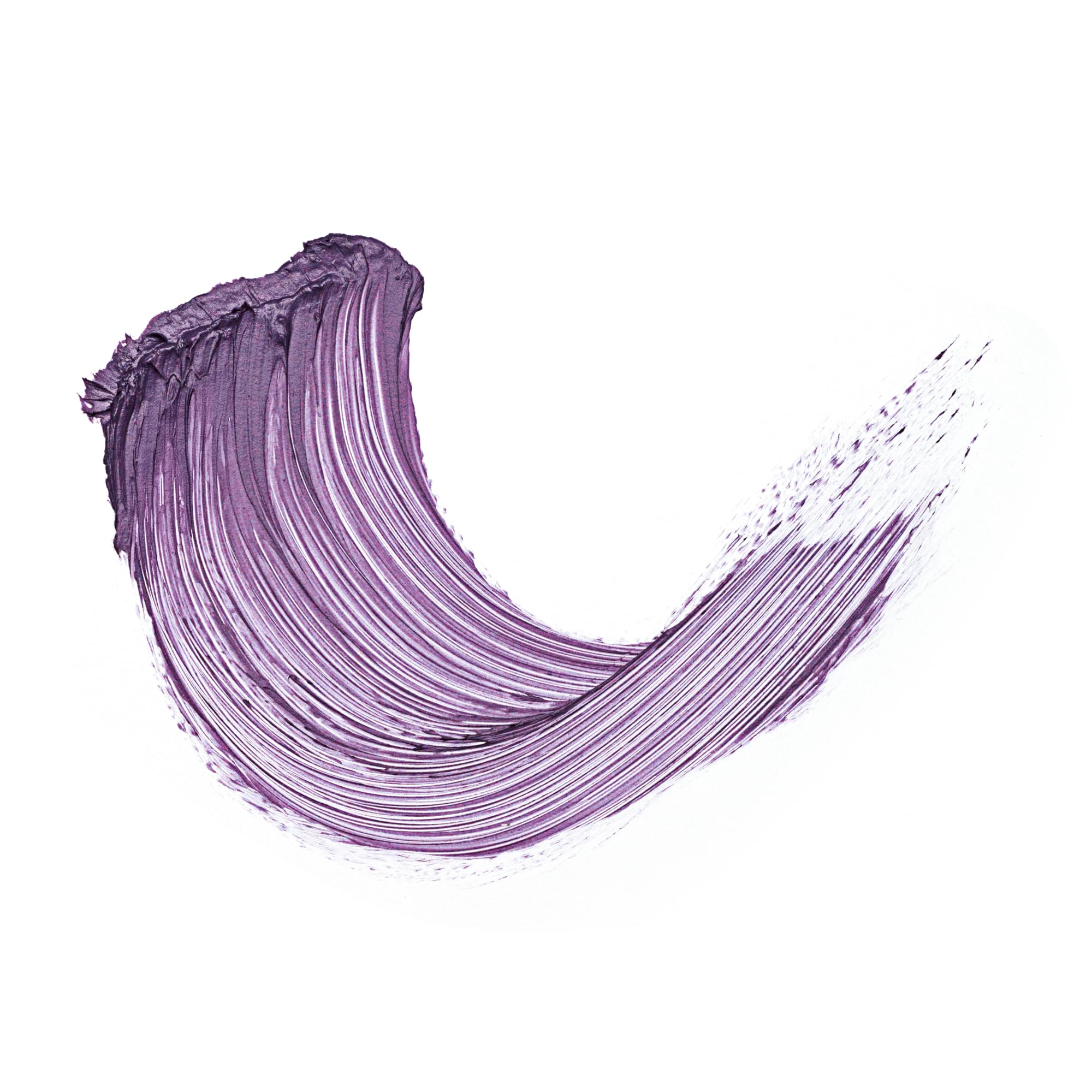 Side view of Essence Lash Princess Purple wand in use.