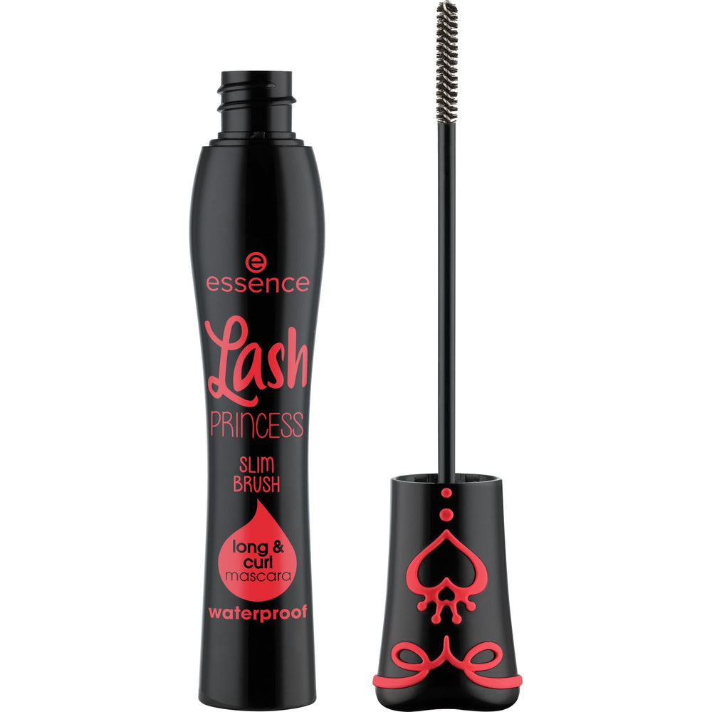 essence Lash Princess Slim Brush closeup showing precise lash separation