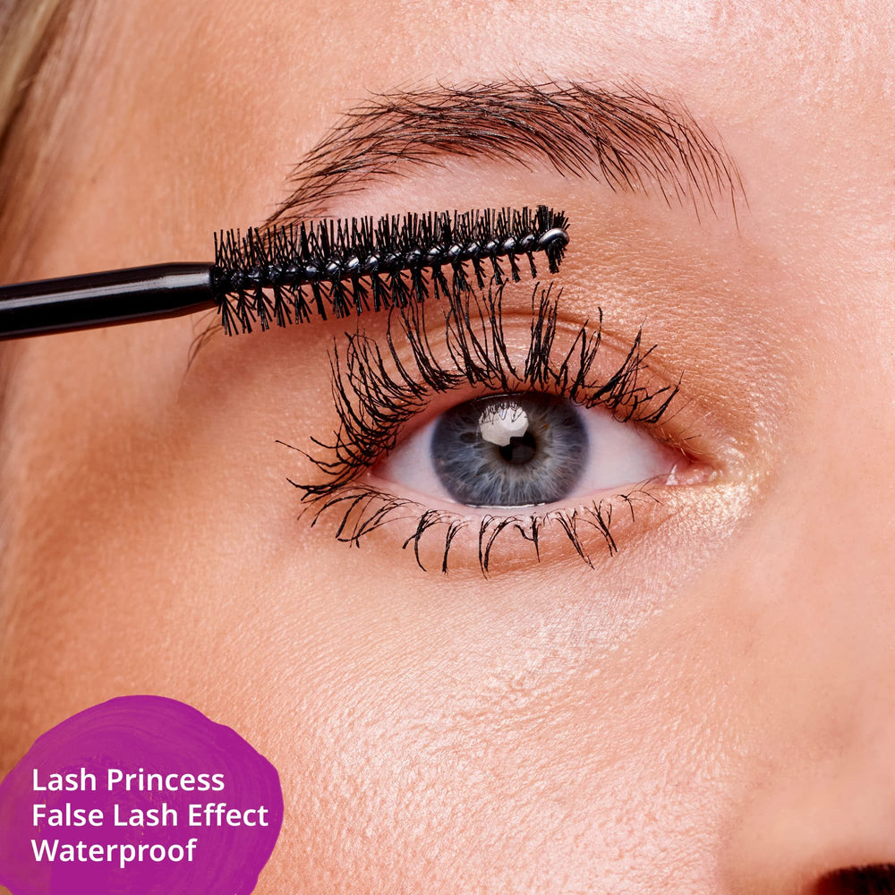 essence Lash Princess Waterproof Mascara wear test under day-to-night conditions.