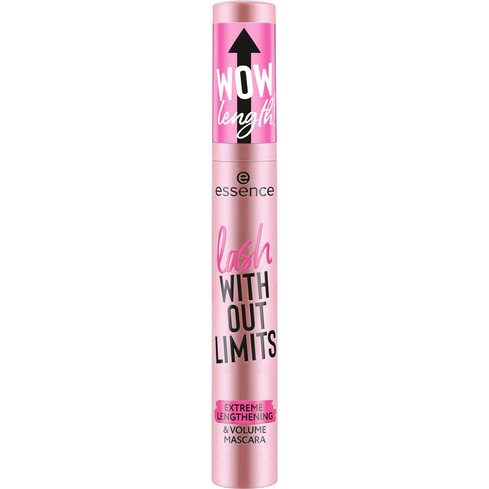 essence Lash Without Limits 01 Extra Black swatch showing dramatic length