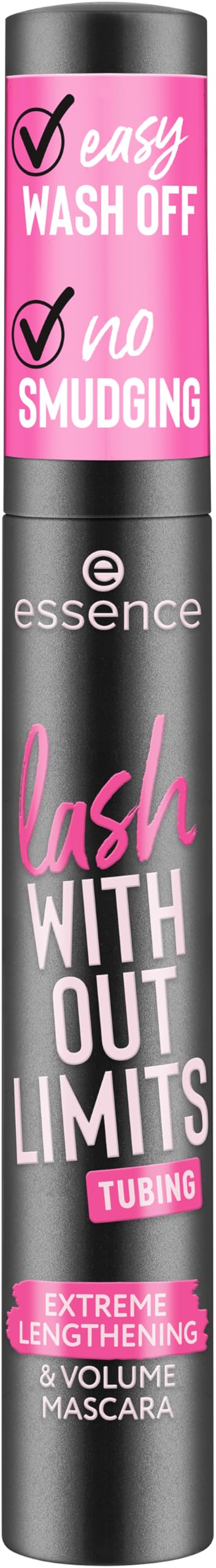 Essence Lash Without Limits elastomer brush enables precise application for short lashes