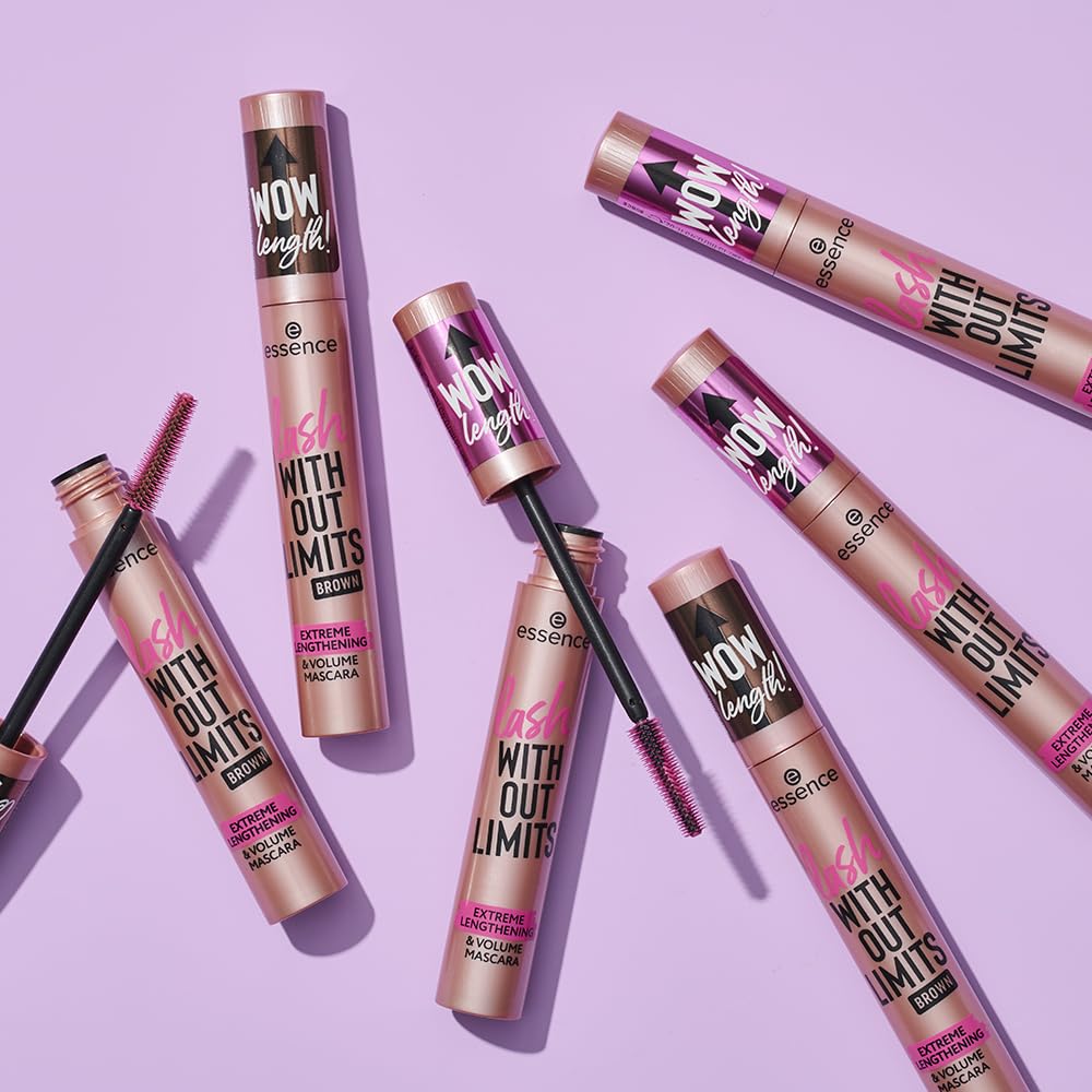 Essence Lash Without Limits packaging and label showcase product identity.