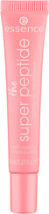 essence Super Peptide Glossy Lip Treatment wand swatch demonstrating easy, even application