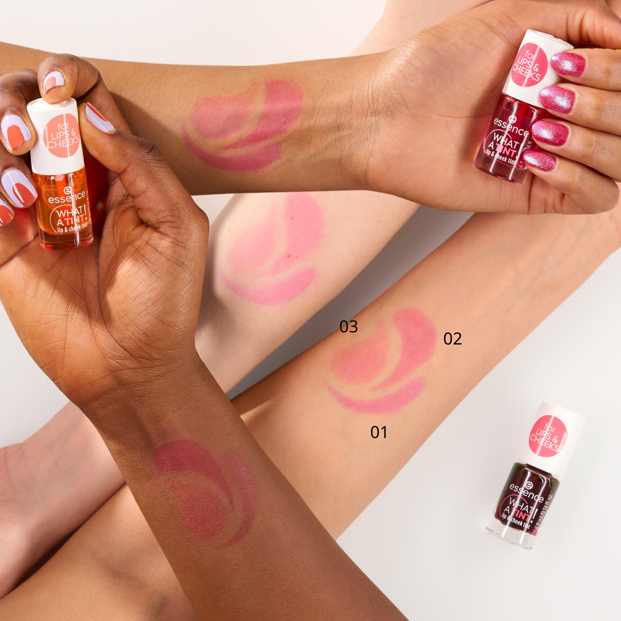 essence What a Tint shade suits a wide range of skin tones for versatility