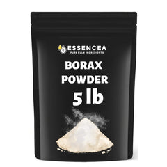 Essencea Borax Powder 5lb bulk pouch for versatile cleaning and DIY tasks.