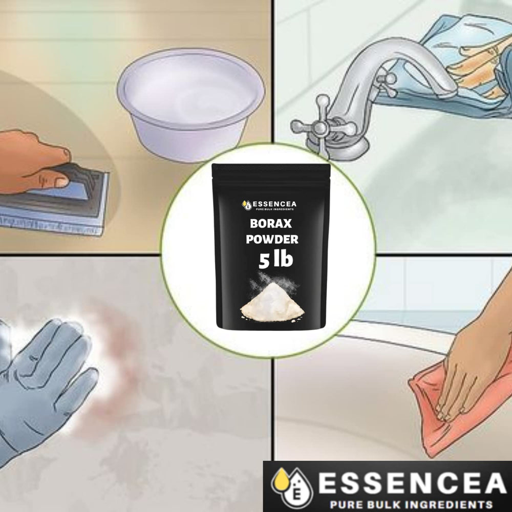 Essencea Borax Powder quality-check ensures fresh batches for reliable results.