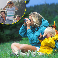 Essenson binoculars lens wiping cloth keeps lenses clean for clear viewing.