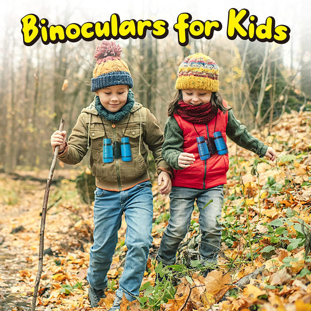 Essenson binoculars natural rubber material provides gentle eye protection for kids.