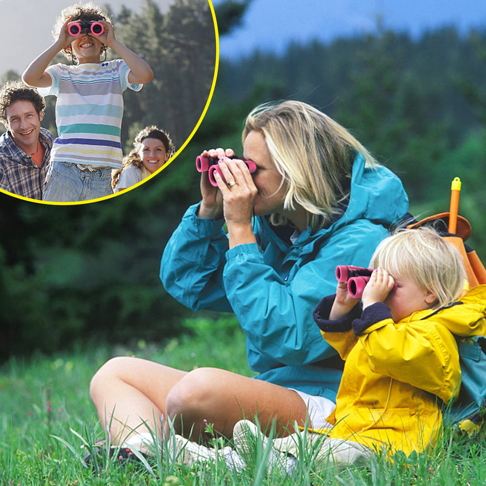 ESSENSON Neck Strap keeps kids' binoculars secure during play.