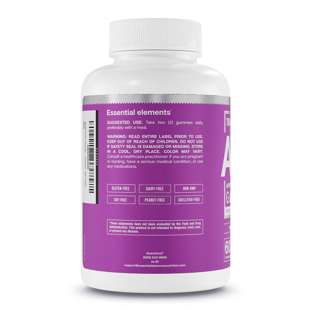 Essential Elements gummies undergo third-party lab testing for purity and safety.