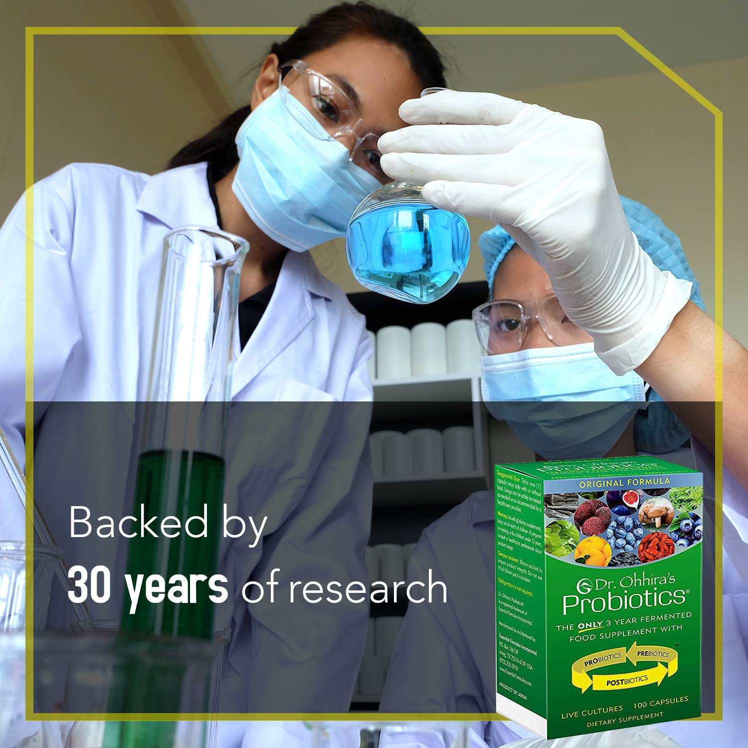 Essential Formulas multistrain probiotics emphasizing diverse strains for robust gut diversity