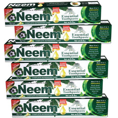 Essential Toothpaste neem-toothpaste-6-pack for natural freshness and daily care.