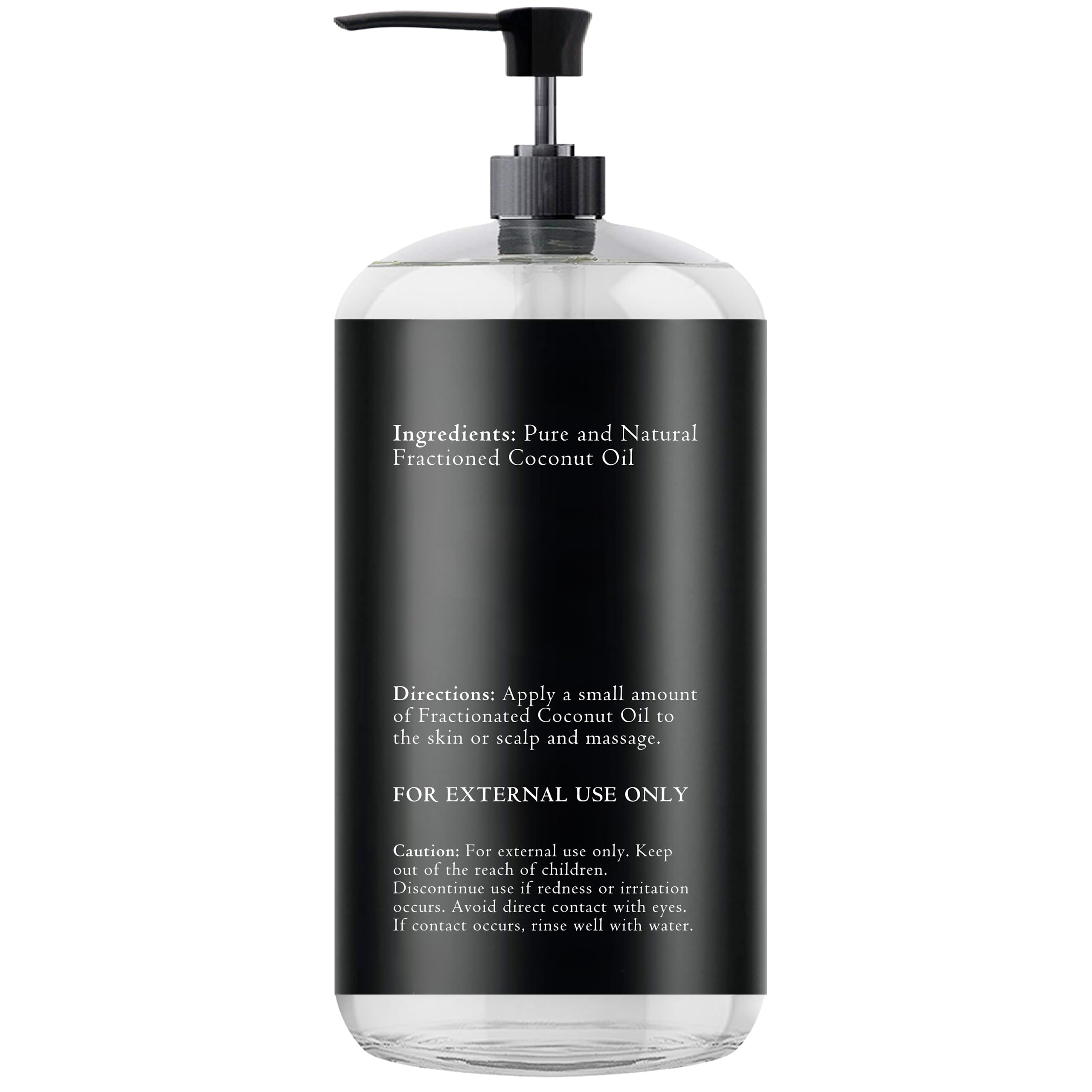 Essentially KateS fractionated coconut oil no-scent image shows unscented formula for sensitive routines.