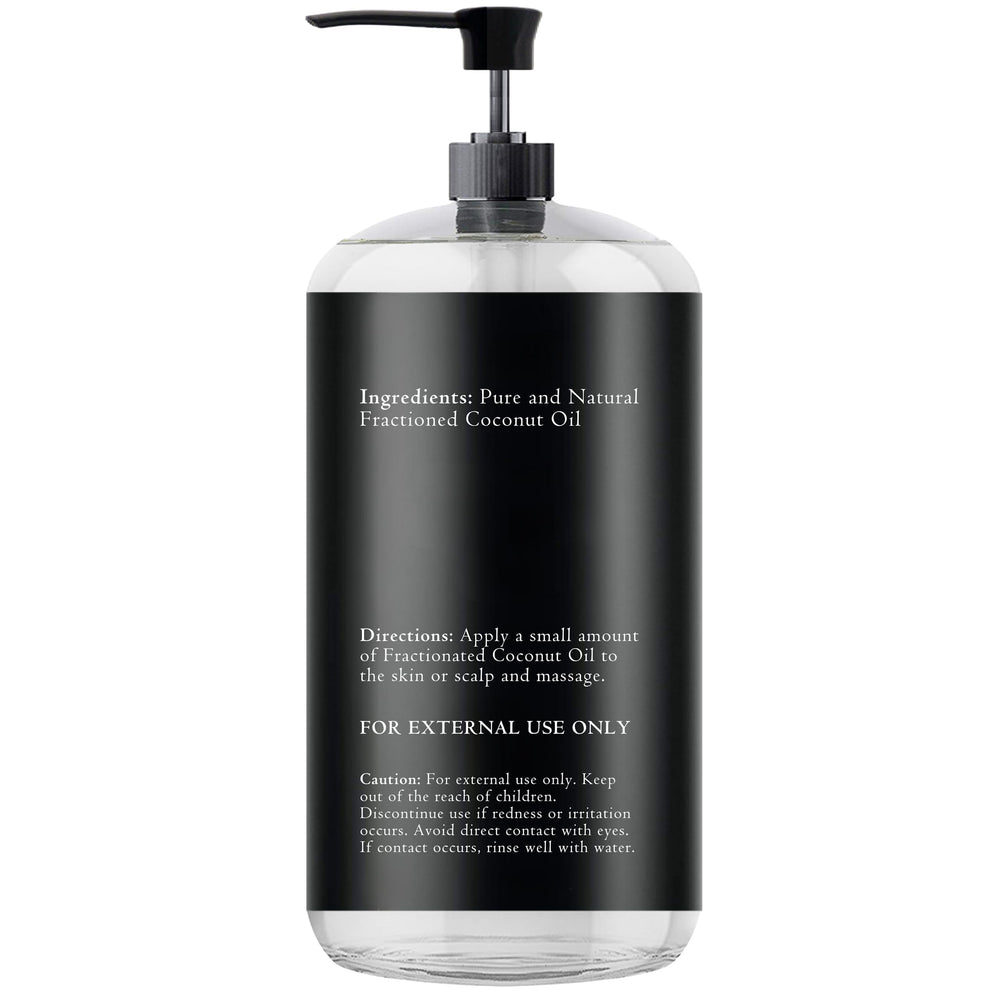 Essentially KateS fractionated coconut oil no-scent image shows unscented formula for sensitive routines.