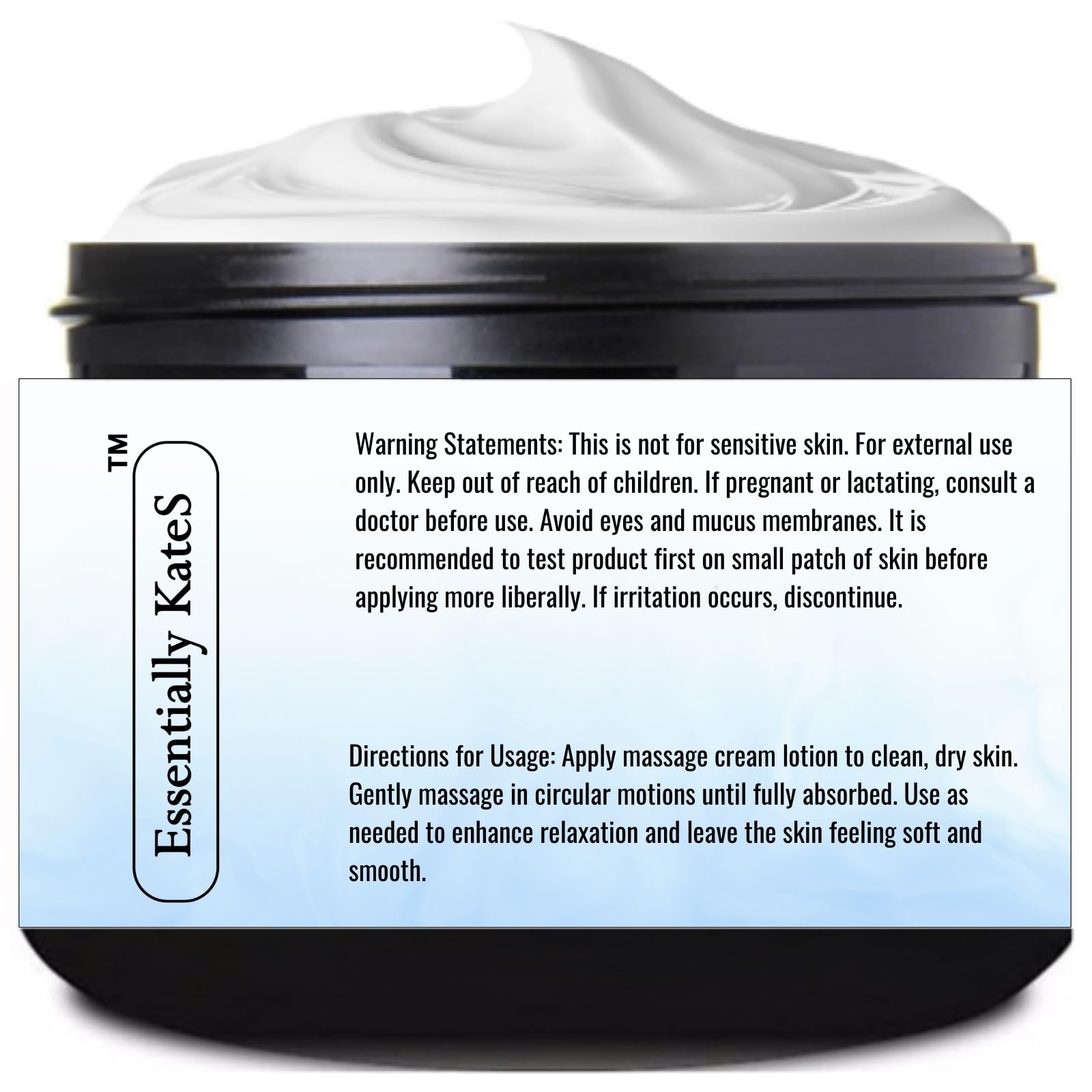 Essentially KateS lotion massaged onto arm as part of routine.