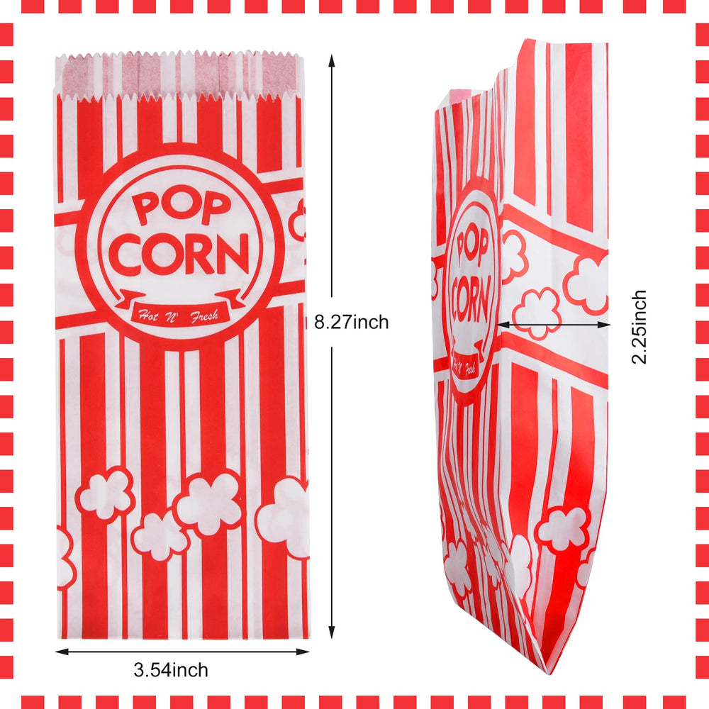 Essenya leak-resistant popcorn bags with grease coat