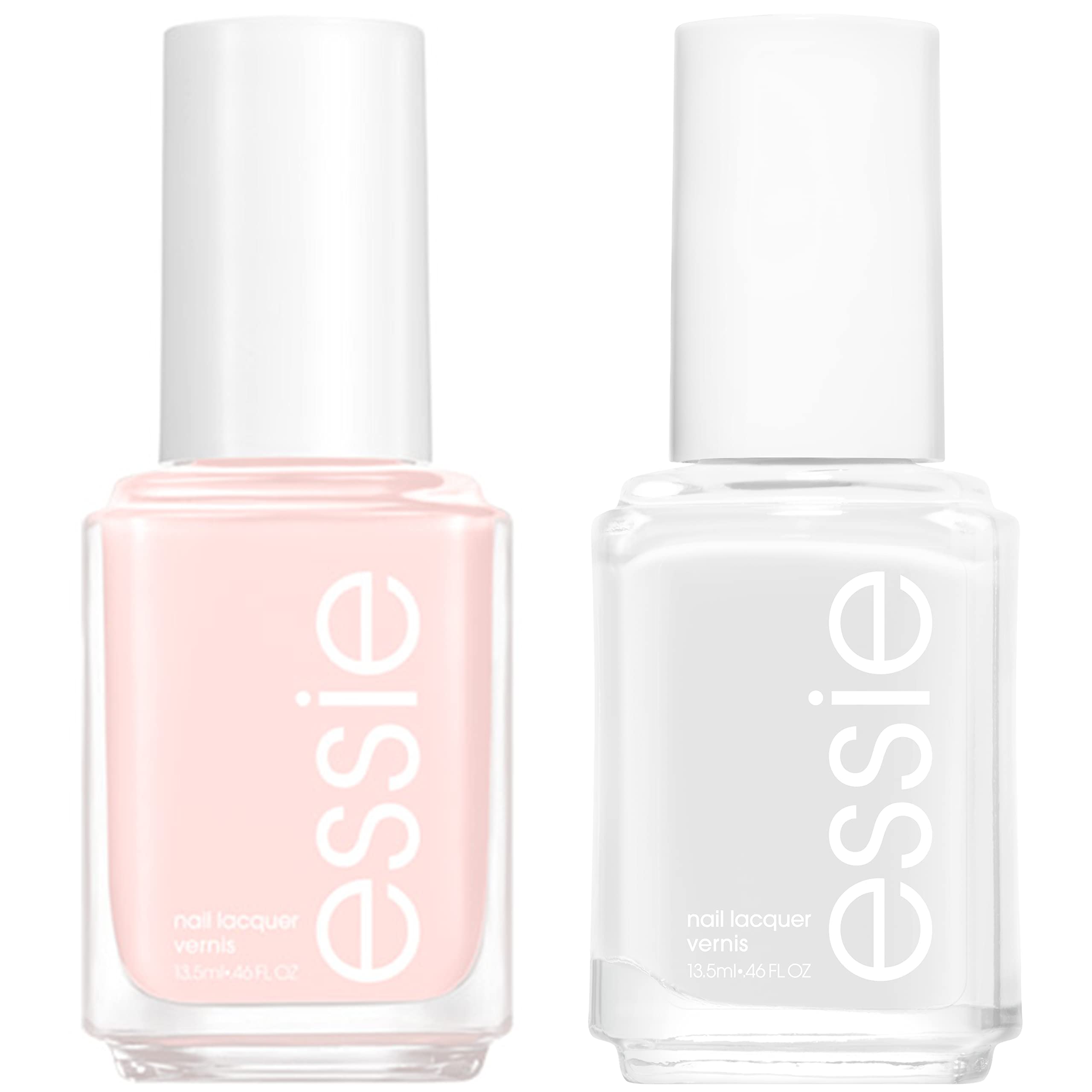 Essie Ballet French Manicure Kit with Ballet Slippers for a soft sheer pink manicure.